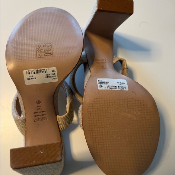 SCHUTZ Beige Strappy Sandals - Picture 2 of 4